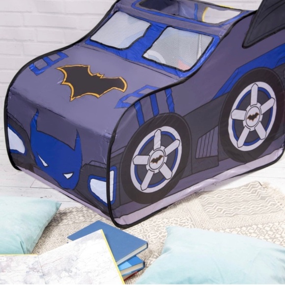 Batman Pop Up Batmobile Tent – Indoor Playhouse for Kids | Toy Gift - Picture 4 of 6